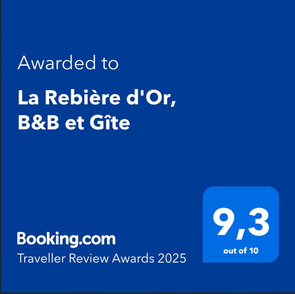 La Rebiere D'Or, B&B Et Gite Mouleydier ภายนอก รูปภาพ